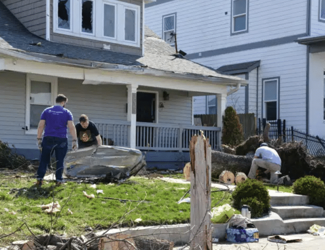 storm damage